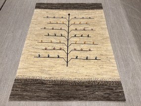 Gabbeh Tappeto persiano 210 x 160 Beige (Iran) Annodato A Mano