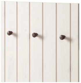 Set di mobili da ingresso bianco in pino massiccio 55x100x2 cm Anita – Støraa