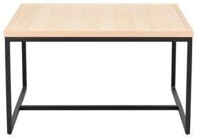 Tavolino con piano in legno di quercia in colore naturale ø 70 cm Deerfield - Rowico