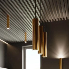 Lampada da parete 2xGU10 Oro in acciaio LAGOS 2