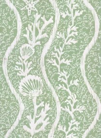 Mindthegap Carta da parati Koralion - Mineral Green