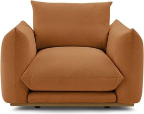 Poltrona arancione Ernest – Bobochic Paris