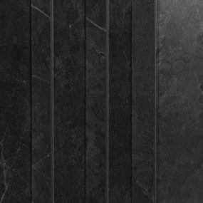 Camino a bioetanolo da terra BELLINI marmo Nero Made in Italy L96 x P35 x H96