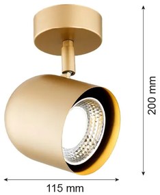 Argon 8260 - Faretto ISOLA 1xGU10/5W/230V