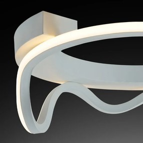 Plafoniera LED moderno Aly, bianco Ø 43.5 cm NOVECENTO