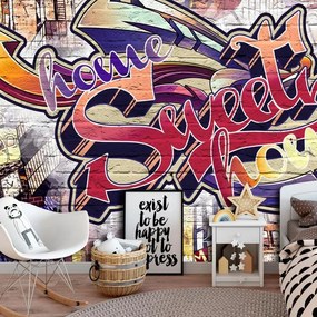 Fotomurale adesivo  Cool Graffiti  Larghezza x Altezza Home decor 147x105