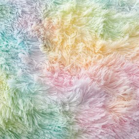 Coperta per neonati in microplush 130x170 cm Rainbow Cuddly - Catherine Lansfield