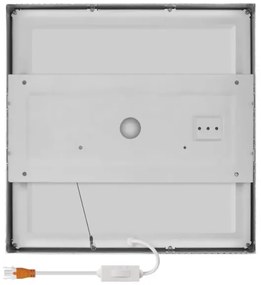 Plafoniera LED LED/28,5W/230V 3000/3500/4000K 30x30 cm cromo