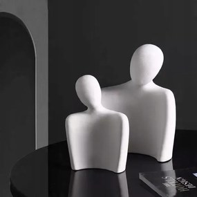 Decorazione da tavolo, 20 x 5,5 x 14,5 cm, bianco