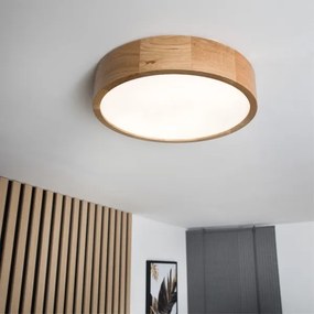 Brilagi - Plafoniera LED CARVALHO LED/36W/230V rovere Ø 37,5 cm