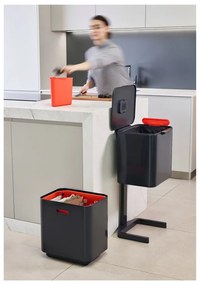 Cestino differenziato grigio grafite Totem Max, 60 l - Joseph Joseph