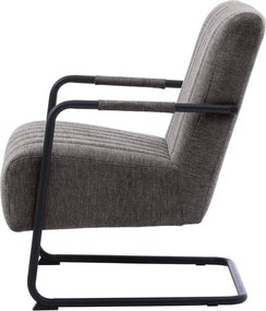 Poltrona in grigio scuro Trout – Unique Furniture