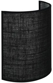 Brilagi - Applique SEMI 1xE27/15W/230V diametro 20 cm nero