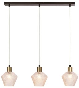 Lampadario a sospensione con filo GRENIKO 3xE14/40W/230V