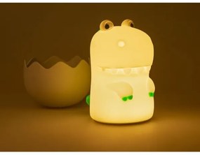 MegaLight - Lampada touch per bambini a LED RGB dimmerabile e ricaricabile DIGGY DINO LED/5V