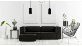 Lampadario a sospensione con filo AVALO 2xE27/60W/230V ragno nero