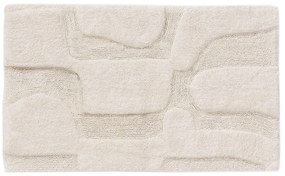 benuta Nest Tappeto da bagno Nehir Bianco 50x80 cm - Tappeto design moderno soggiorno