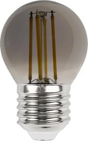 Lampada LED E27 4W a Filamento G45 No Flickering - Serie DarkLight Colore Bianco Naturale 4.000K