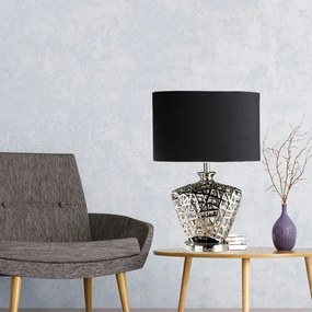 Searchlight EU4552CC - Lampada da tavolo NETWORK 1xE27/60W/230V