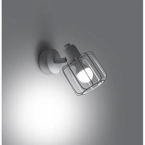 Sollux SL.1111 - Lampada da parete BELUCI 1xE14/40W/230V bianco