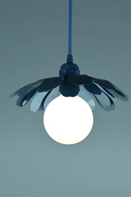 Bohemia-Design - Sospensione a cavo 1xE27/60W/230V blu