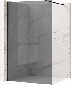 Parete doccia Rea Flexi Grey / Black 90