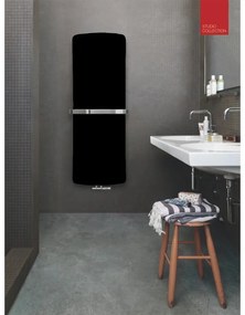 Termoarredo elettrico a fluido Folio Belt 500 W nero L 43.5 x H 147.6 x P 1.6 cm