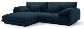 Divano angolare blu scuro (angolo sinistro) Torino - Micadoni Home