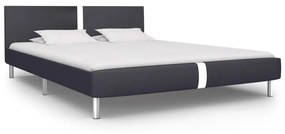 Giroletto Senza Materasso Nero Similpelle 140x200 Cm /