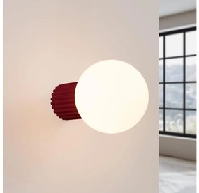 Sollux SL.1747 - Applique da bagno HALO 1xG9/8W/230V IP44 rosso