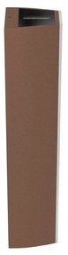 Applique Bidirezionale Corten 12W CCT, IP65 da esterno - Serie FILO Colore Bianco Variabile CCT