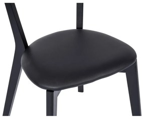 Sedie da pranzo in rovere nero Arch - Bonami Essentials