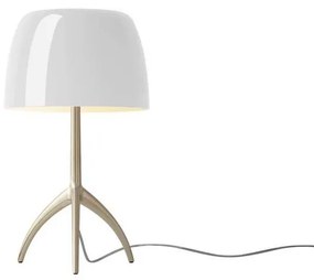 Lumiere Piccolo Lampada da Tavolo E14 Golden/Bianco - Foscarini