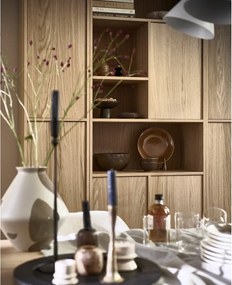 Parete attrezzata modulare in rovere naturale 157x199 cm Modulair - vtwonen