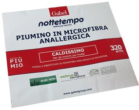 Piumino Una Piazza e Mezza Microfibra Anallergica 320 GR/MQ NOTTETEMPO GABEL