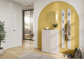 Armadietto color crema con effetto rovere 74x105x33 cm Alviano – Germania