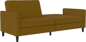 Divano letto giallo 86 cm Presley - Støraa