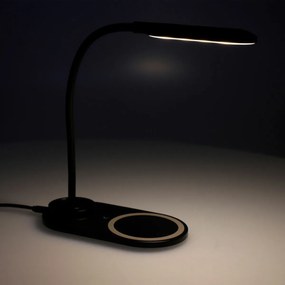 Lampada LED con Caricabatterie Senza Fili per Smartphone KSIX BXCQILAMP01