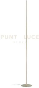 Piantana genius a led 3000k 1320lm 27w oro base d.25cm h.165cm dimm...