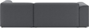 Divano angolare grigio scuro (con penisola a destra/con chaise lounge) Merid – Ropez