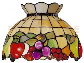 Fruit solo paralume in vetro tiffany d.30cm