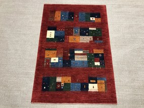 Loribaft Tappeto persiano 100x150 Rosso (Iran) Annodato A Mano