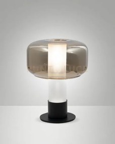 Flick lampada da tavolo oro 1 luce attacco e14 dimmerabile