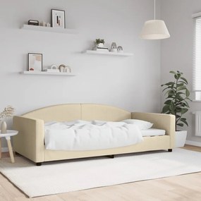 Letto Da Giorno Crema 100x200 Cm İn Tessuto /