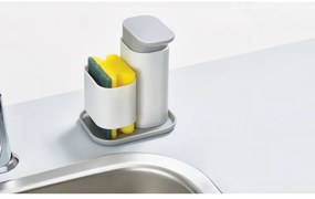 Dispenser di sapone grigio Duo - Joseph Joseph