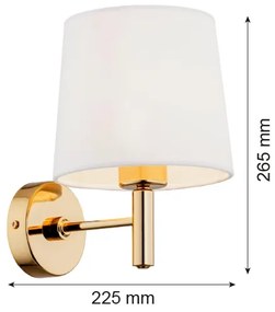 Argon 4728 - Applique  PONTE 1xE27/15W/230V