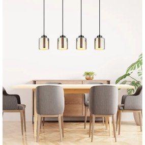 Globo 16056-4H - Lampadario a sospensione con filo FELICIA 4xE27/60W/230V