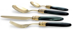 Posate Oro Pvd Rivadossi Sandro - Laura Set 24pz Acciaio Inox