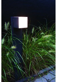 Lampione da giardino, Cuba H 75 cm, antracite 1200 LUMEN, IP54 LUTEC