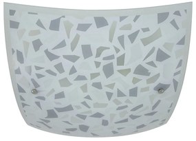 Plafoniera LED neoclassico Pompei, bianco50 cm, 3350 lumen